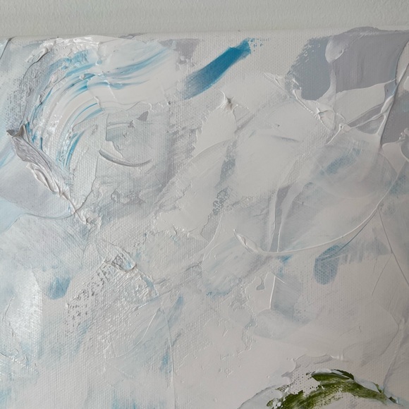 Original acrylic abstract titled - You Can’t Be Cirrus?! - Picture 8 of 12